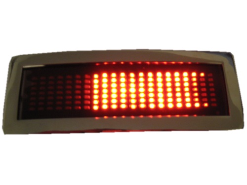 Red LED Belt Buckle (Put Any Scrolling Message)
