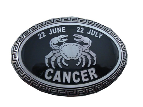 Astrology Sign Cancer Belt Buckle