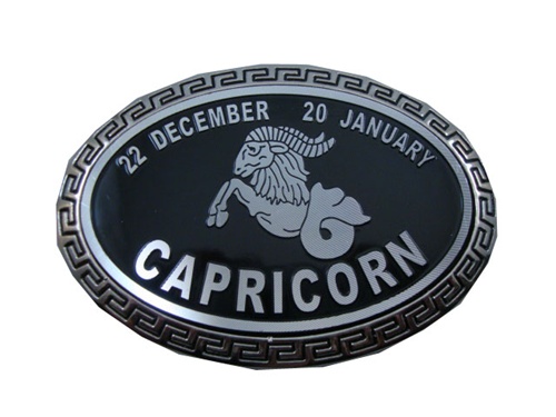 Astrology Sign Capricorn Belt Buckle