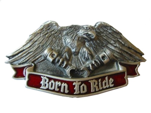 Born To Ride Belt Buckle