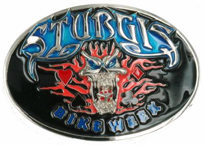 sturgis bike week belt buckle