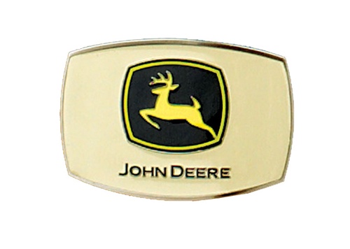 John Deere with White Belt Buckle