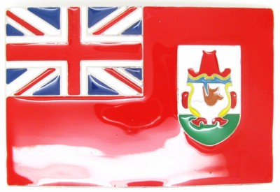 fijian flag belt buckle