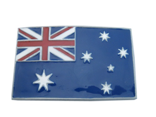 Australian Flag Belt Buckle