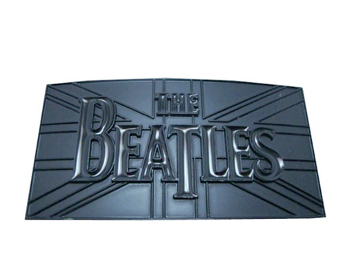 Black Beatles Logo Belt Buckle