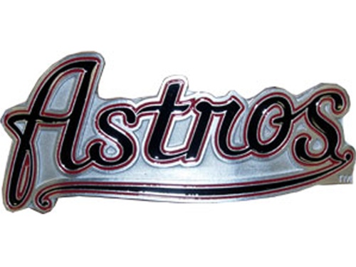 Houston Astros MLB Logo Belt Buckle