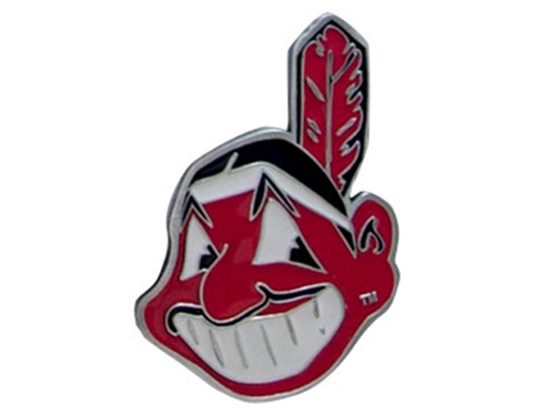 Cleveland Indians MLB Logo Belt Buckle