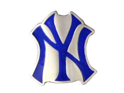New York Yankees Baseball Logo Belt Buckle