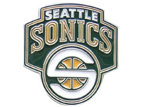 Seattle SuperSonics NBA Logo Belt Buckle