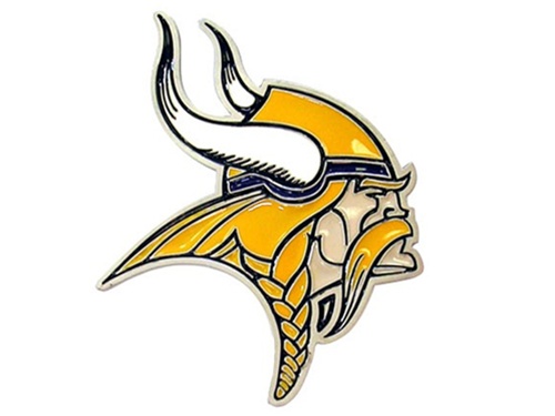 Minnesota Vikings NFL Logo Belt Buckle