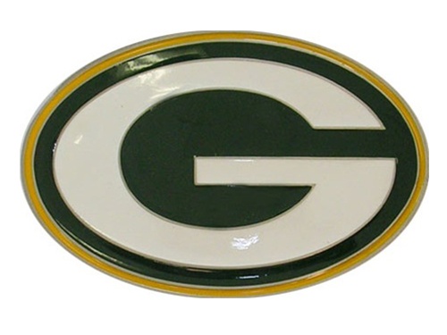 Green Bay Packers NFL Logo Belt Buckle