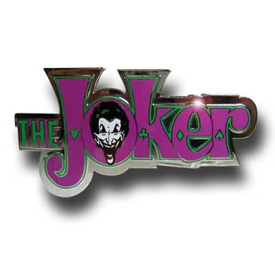 Joker Logo Belt Buckle