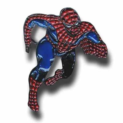 Spiderman Belt Buckle Running