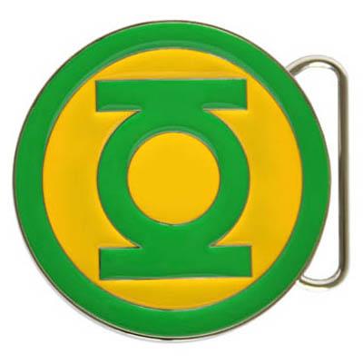 Green Lantern Yellow and Green Belt Buckle